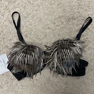 Long Spike Adjustable Bra